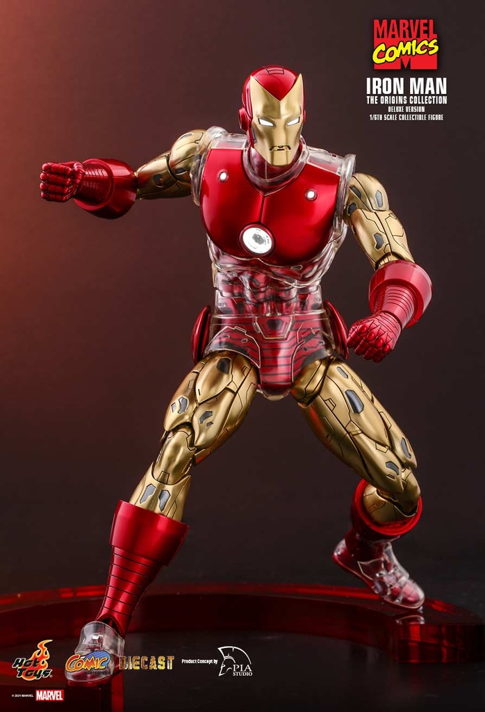 (PO) Comic Masterpiece Series Diecast CMS07D37 - Marvel Comics - Iron Man [The Origins Collection] Image_16