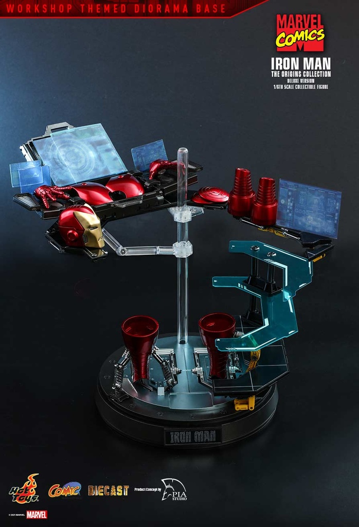 (PO) Comic Masterpiece Series Diecast CMS07D37 - Marvel Comics - Iron Man [The Origins Collection] Image_18
