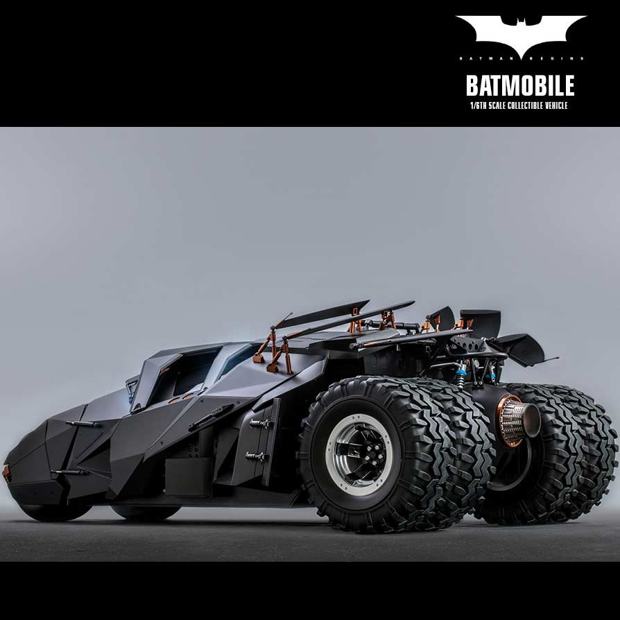 (PO) Movie Masterpiece Series MMS596 - Batman Begins - Batmobile Image_1