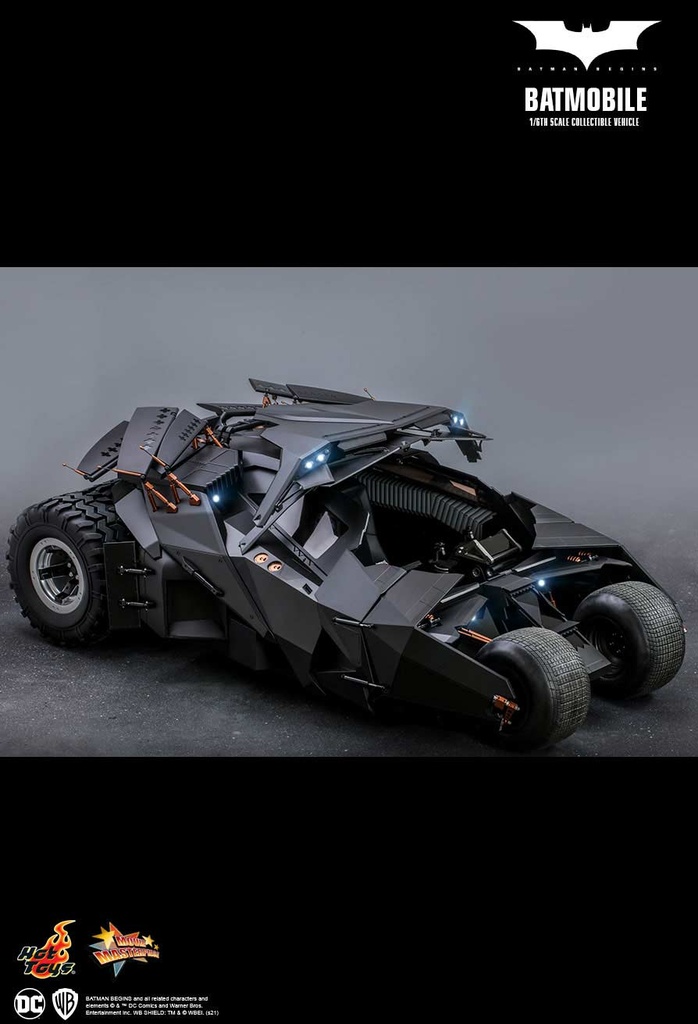 (PO) Movie Masterpiece Series MMS596 - Batman Begins - Batmobile Image_5