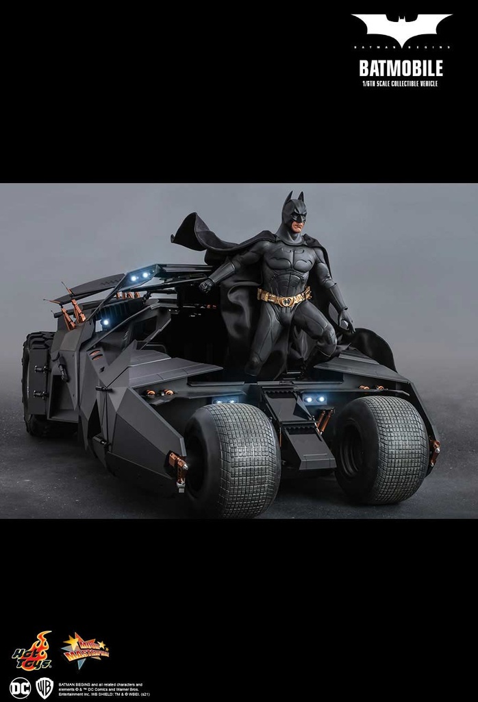 (PO) Movie Masterpiece Series MMS596 - Batman Begins - Batmobile Image_9