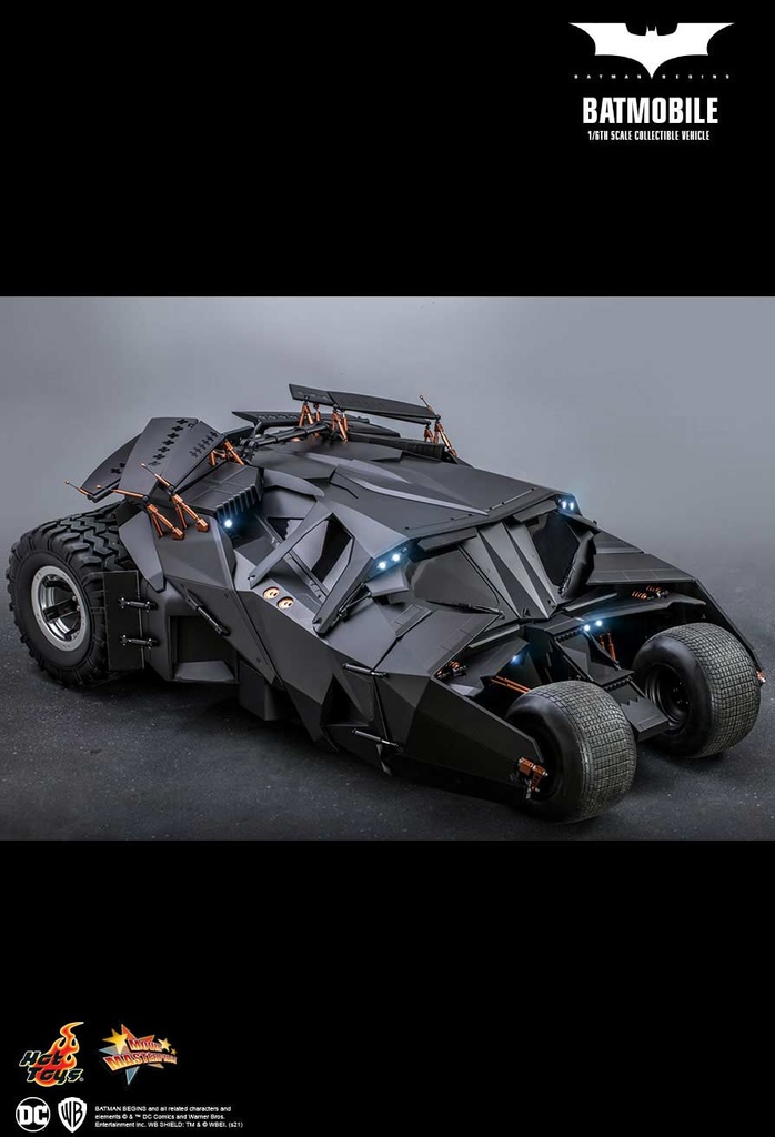 (PO) Movie Masterpiece Series MMS596 - Batman Begins - Batmobile Image_11