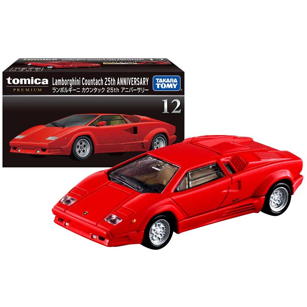 Tomica Premium Lamborghini Countach 25th Anniversary Red Image_5