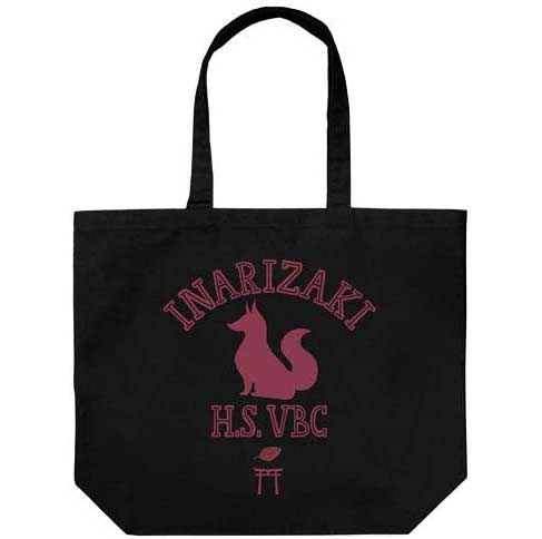 Haikyu!! To The Top Inarizaki High School Volleyball Club Large Tote Black Image_1