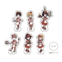 Attack on Titan Acrylic Petit Stand 04 Cafe Ver. (Graff Art Design) [BOX] Image_1