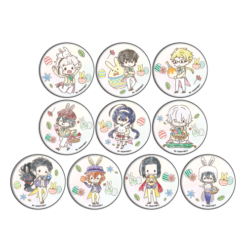 Bungo Stray Dogs Can Badge 10 Easter Ver. (Graff Art Design) [BOX] Image_1