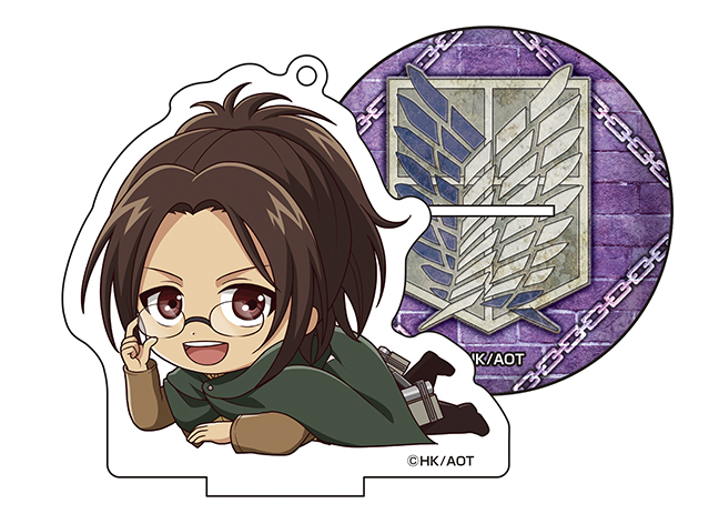 Attack on Titan Season 3 Gororin Acrylic Key Chain Hans Zoe Image_1