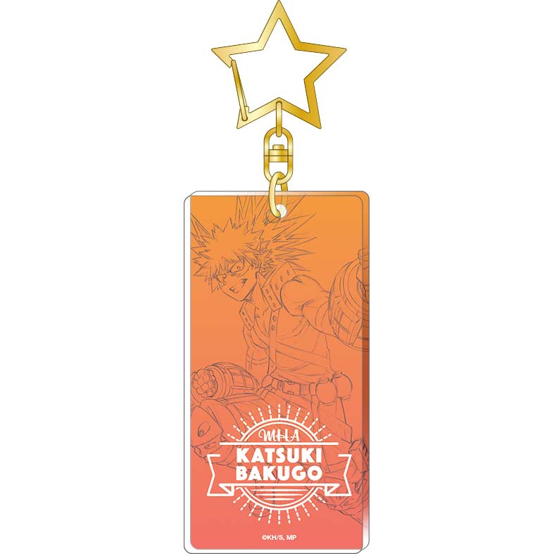 My Hero Academia Acrylic Key Chain Battle (Rough Illustration) Bakugo Image_1