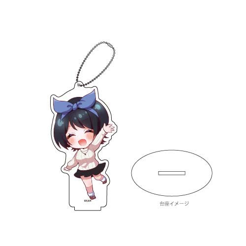 Rent-A-Girlfriend Acrylic Stand Key Chain 03 Mini Character Sarashina Ruka Image_1