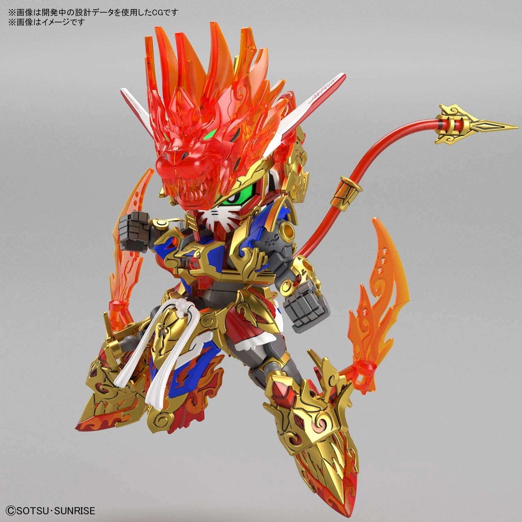 SD Gundam World Heroes - Wukong Impulse Gundam Image_5