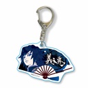 Demon Slayer: Kimetsu no Yaiba Folding Fan Key Chain Tomioka Giyu Image_1