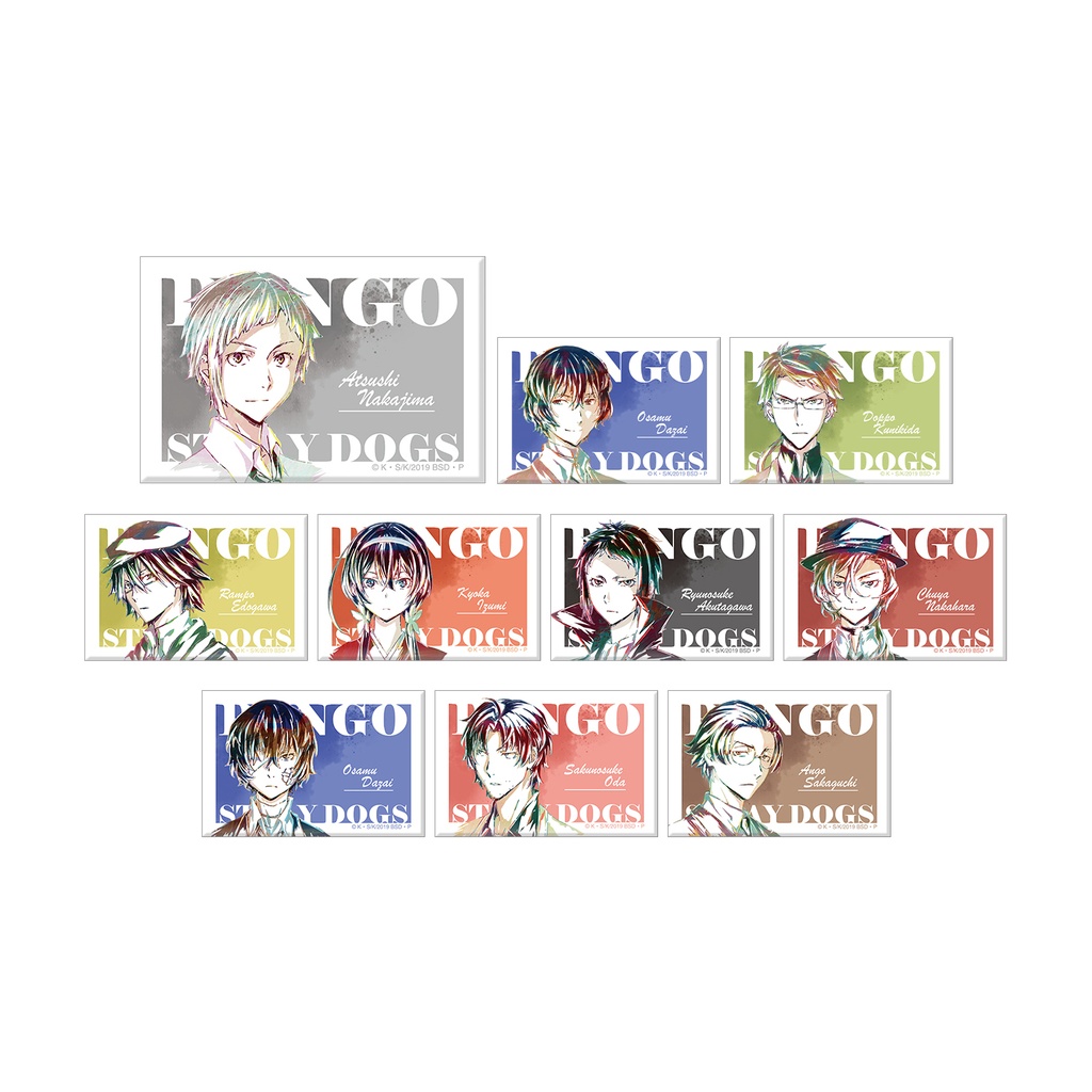 Bungo Stray Dogs Trading Ani-Art Can Magnet Image_2