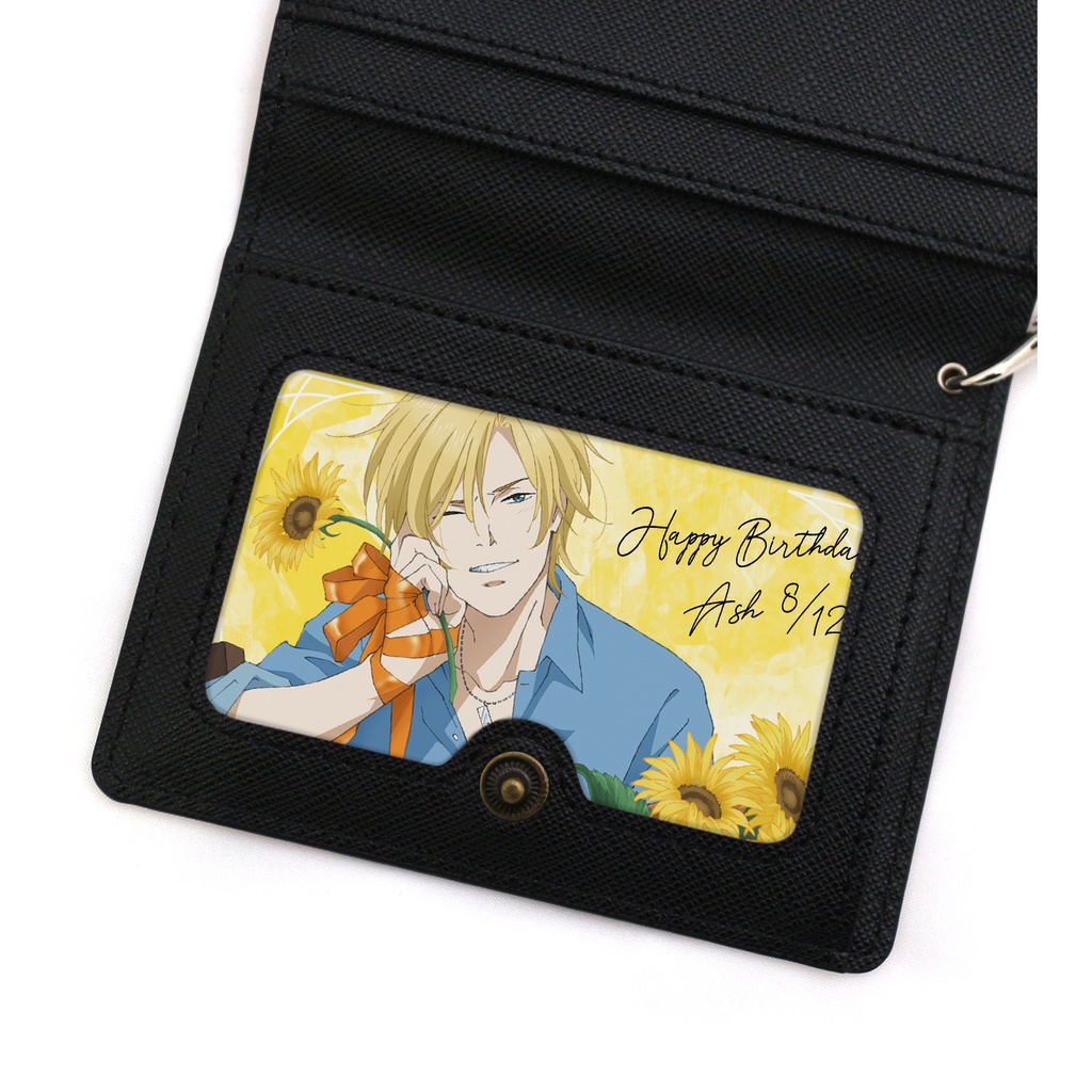 Banana Fish Original Illustration Ash Lynx Birthday Ver. Card Sticker Image_3