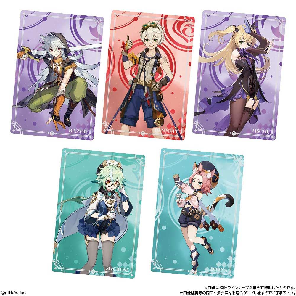 Genshin Impact Wafer Card [BOX] Image_4