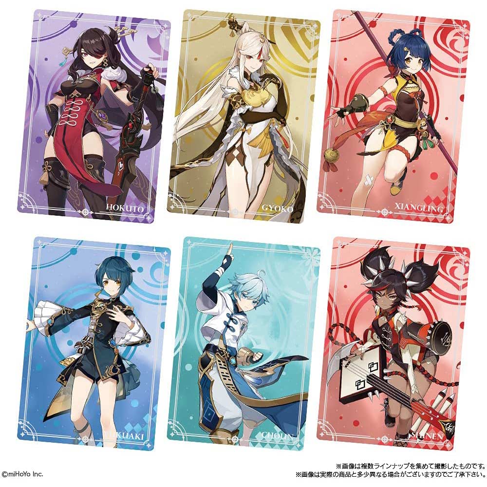 Genshin Impact Wafer Card [BOX] Image_5