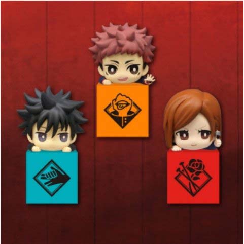 Jujutsu Kaisen Hikkake Figure 1 - Yuji Itadori, Megumi Fushiguro & Nobara Kugisaki set Image_2