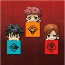 Jujutsu Kaisen Hikkake Figure 1 - Yuji Itadori, Megumi Fushiguro & Nobara Kugisaki set Image_2