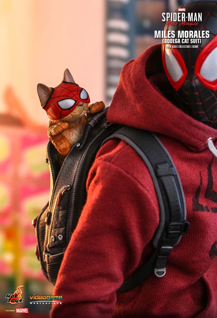 (PO) Videogame Masterpiece VGM50 - Marvel's Spider-Man: Miles Morales - Miles Morales (Bodega Cat Suit) Image_8