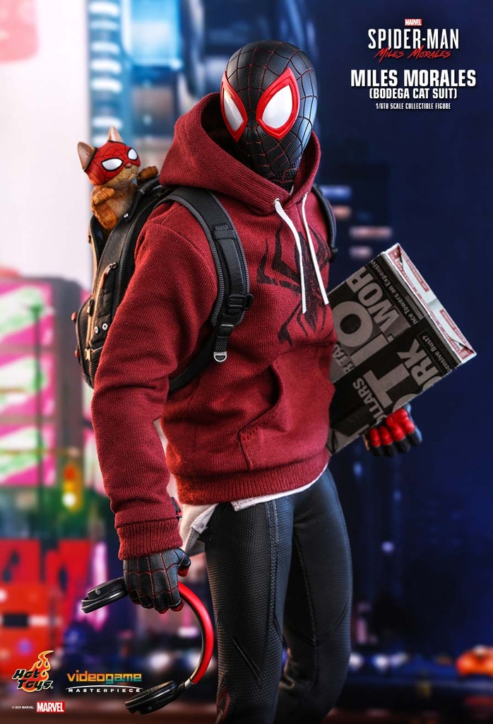 (PO) Videogame Masterpiece VGM50 - Marvel's Spider-Man: Miles Morales - Miles Morales (Bodega Cat Suit) Image_10