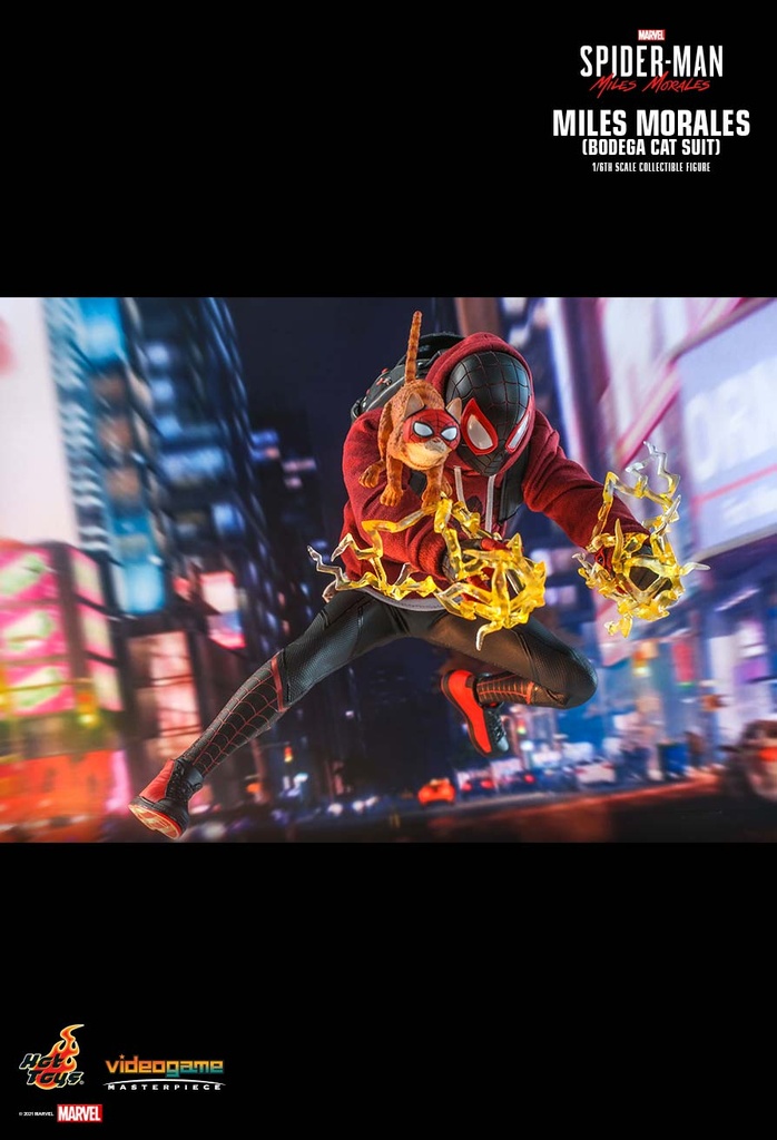 (PO) Videogame Masterpiece VGM50 - Marvel's Spider-Man: Miles Morales - Miles Morales (Bodega Cat Suit) Image_12