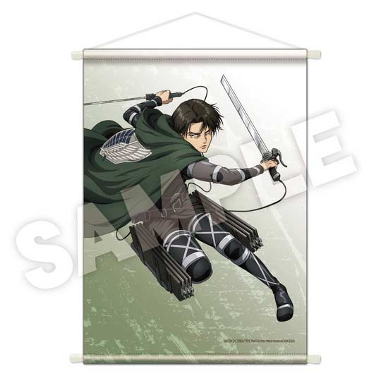 Atari Tsuki Attack on Titan Trading Can Badge (Full ctn of 60 can badge + 5 Tapestry) Image_4
