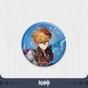 Genshin Impact Fuyukoku to no Wakare Chara Can Badge - Childe Image_1
