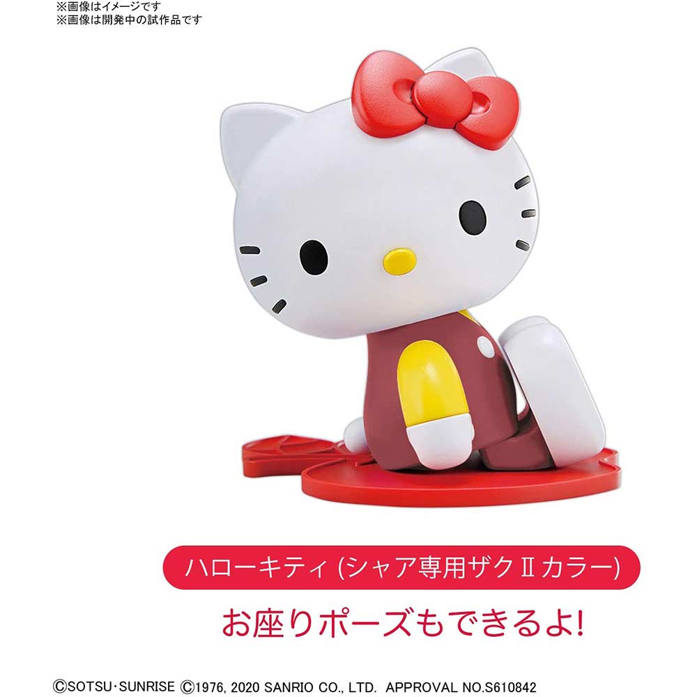 SD Gundam Cross Silhouette SDCS Hello Kitty / Char's Custom ZAKU II Image_3