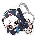 Persona 5 Acrylic Tsumamare Key Chain - Fox Image_1