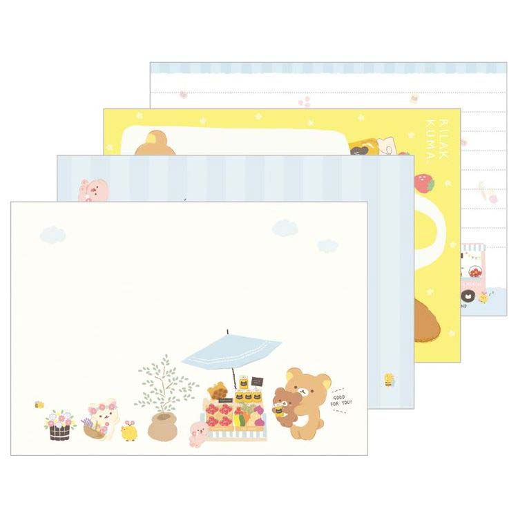 Rilakkuma Memo Pad MH05902 Rilakkuma Rusche Image_2