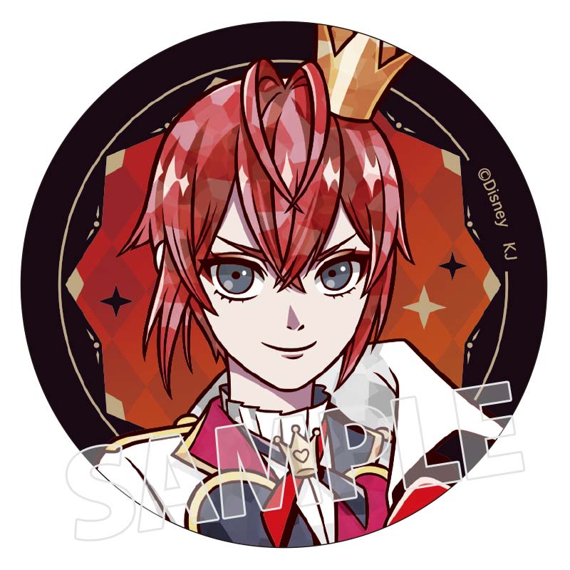 (PO) Disney Twisted Wonderland Trading Can Badge Dormitory Leader [BOX] Image_2