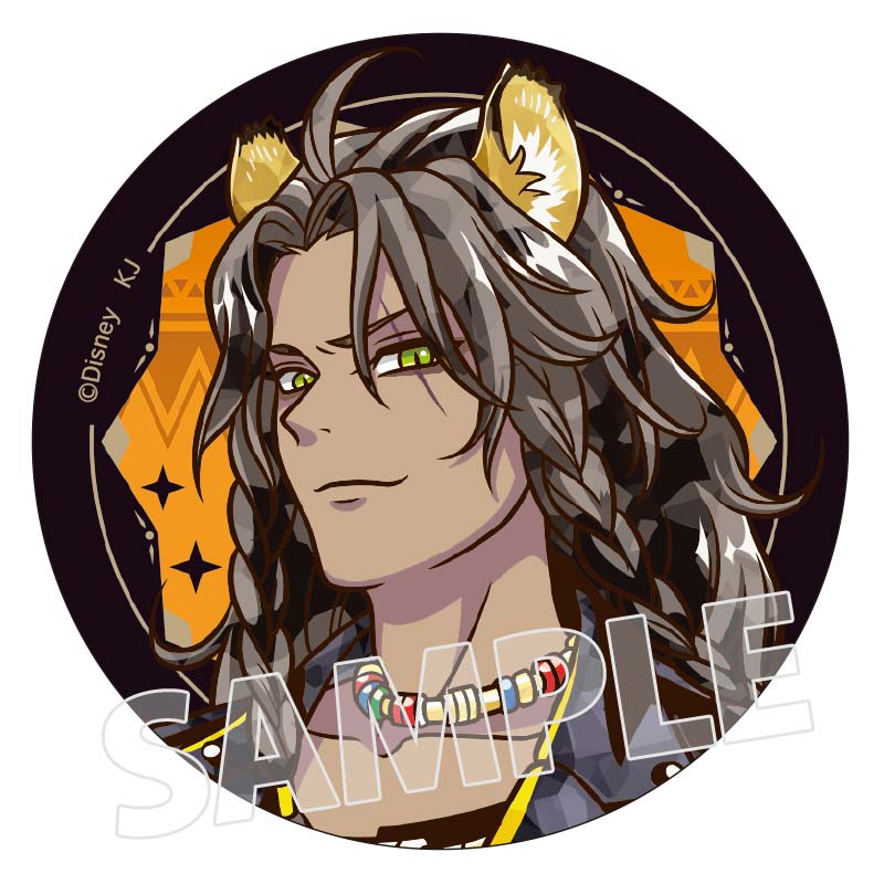 (PO) Disney Twisted Wonderland Trading Can Badge Dormitory Leader [BOX] Image_3