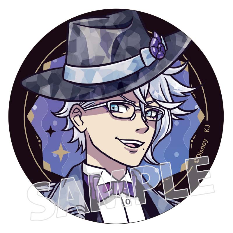 (PO) Disney Twisted Wonderland Trading Can Badge Dormitory Leader [BOX] Image_4