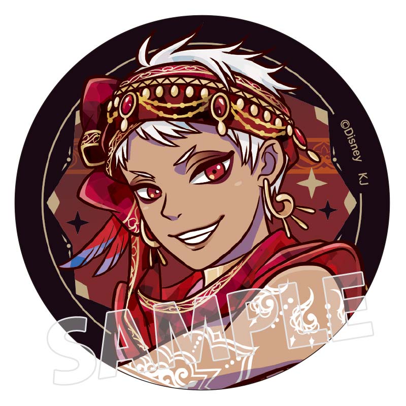(PO) Disney Twisted Wonderland Trading Can Badge Dormitory Leader [BOX] Image_5