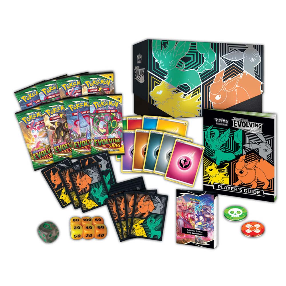 Pokemon TCG: Sword & Shield SS7 Evolving Skies Elite Trainer Box (ETB) Image_3