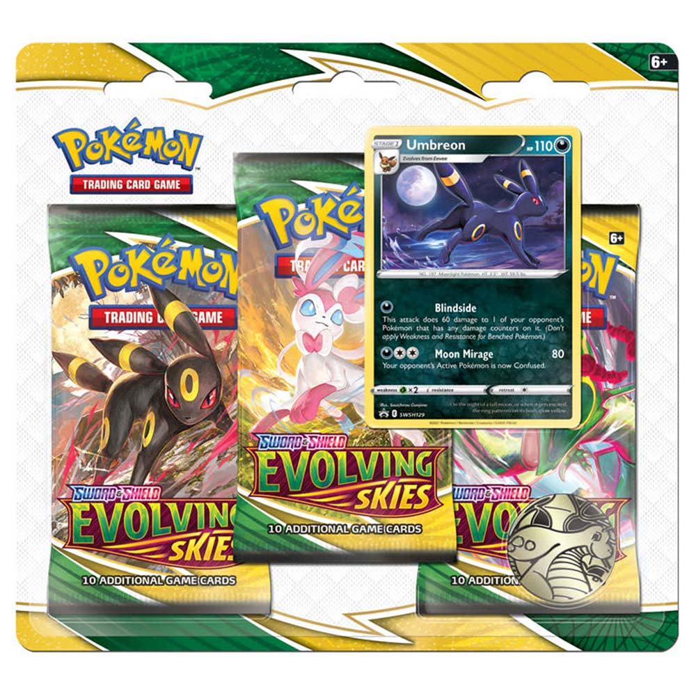 Pokemon TCG: Sword & Shield SS7 Evolving Skies 3 Blister Image_3