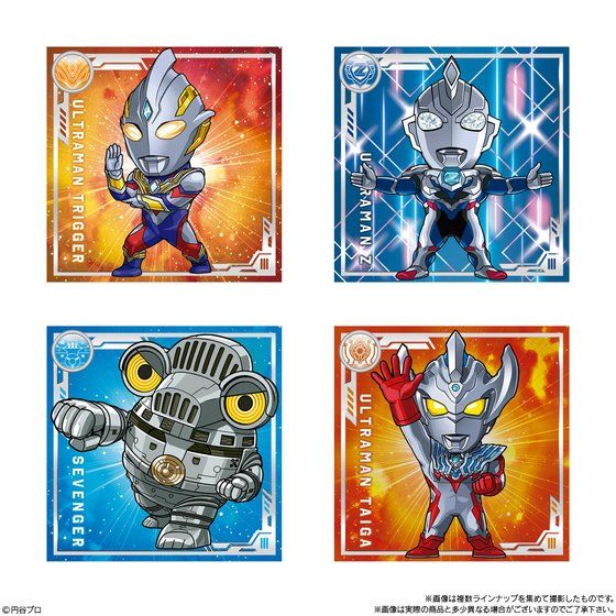 Ultraman Chocolate Snack Sticker [BOX] Image_2
