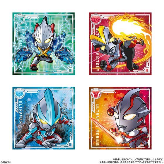 Ultraman Chocolate Snack Sticker [BOX] Image_4