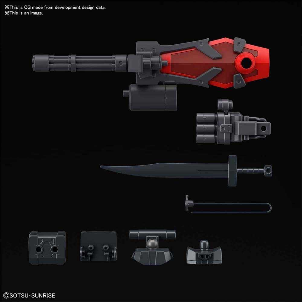 (PO) HG Mobile Suit Gundam Breaker Battlogue - Gouf Crimson Custom Image_7