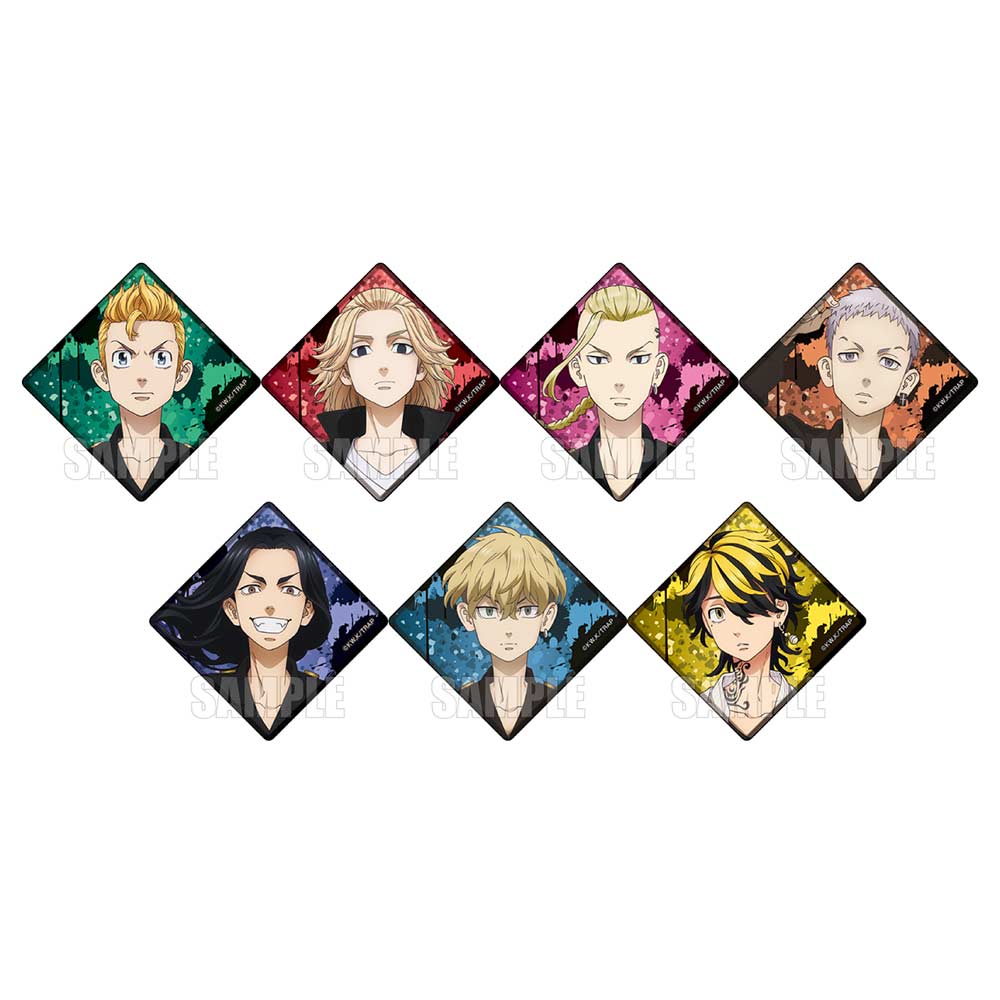 Tokyo Revengers Lame Acrylic Badge Collection [BOX] Image_1