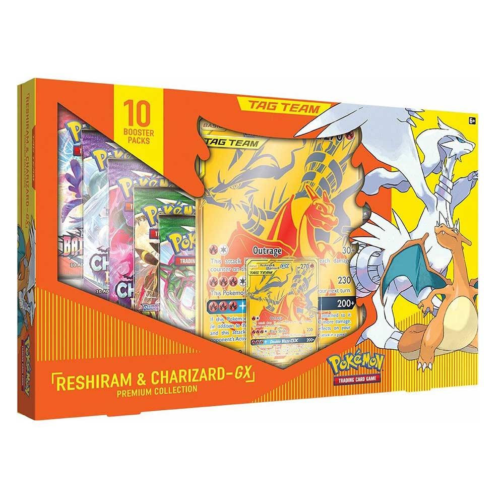 Pokemon TCG Trading Card Game Reshiram & Charizard-GX Premium Collection Image_1