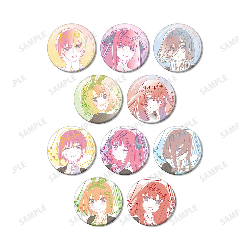 (PO) The Quintessential Quintuplets Season 2 Trading Lette-graph Vol. 2 Can Badge [BOX] Image_2