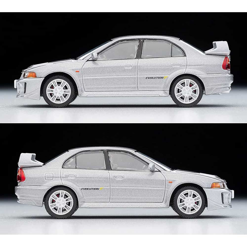 (PO) Tomica Limited Vintage NEO TLV-N187d Mitsubishi Lancer GSR Evolution V (Silver) Image_3