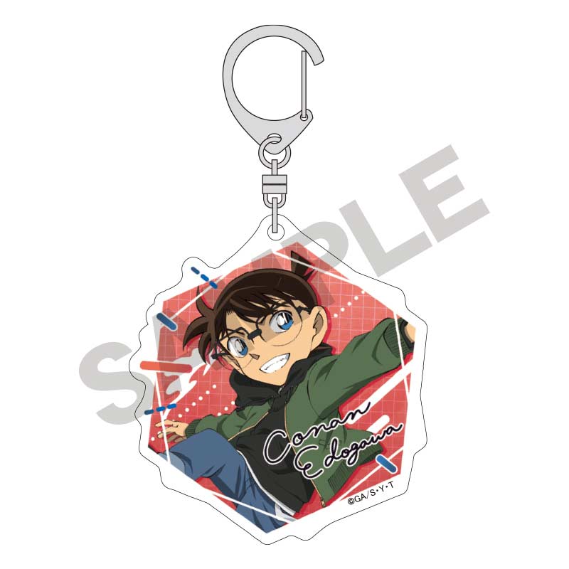 (PO) Detective Conan Trading Acrylic Key Chain Jump [BOX] Image_2