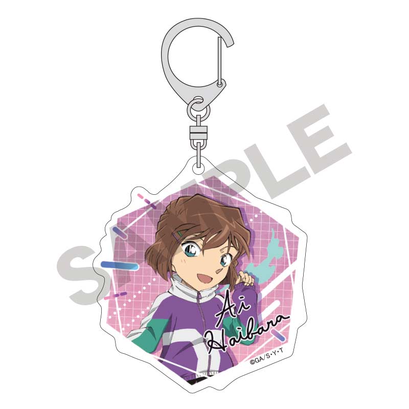 (PO) Detective Conan Trading Acrylic Key Chain Jump [BOX] Image_4