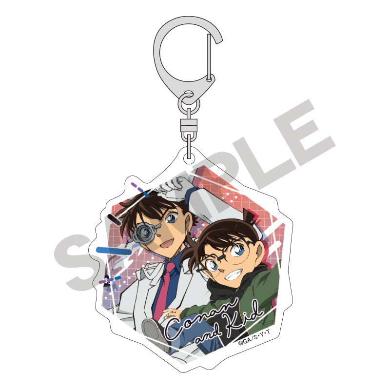 (PO) Detective Conan Trading Acrylic Key Chain Jump [BOX] Image_6