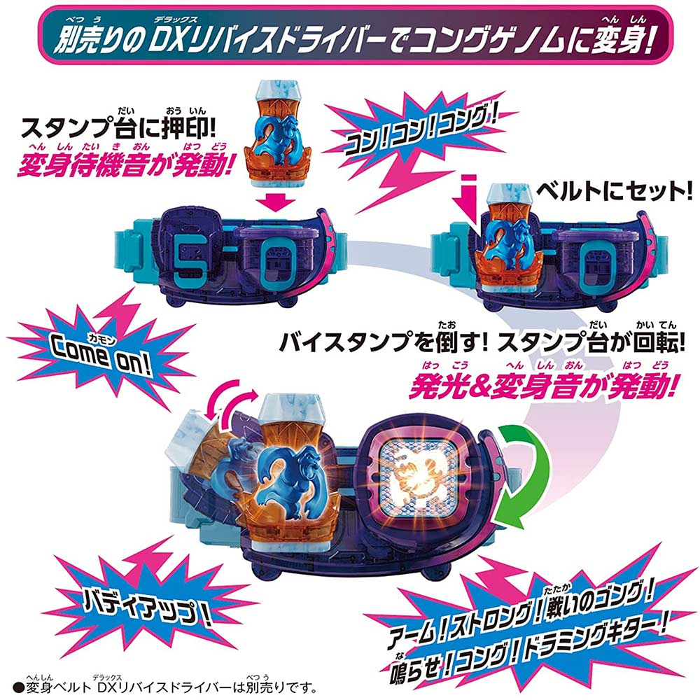 Kamen Rider Revice DX Kong Vistamp Image_5