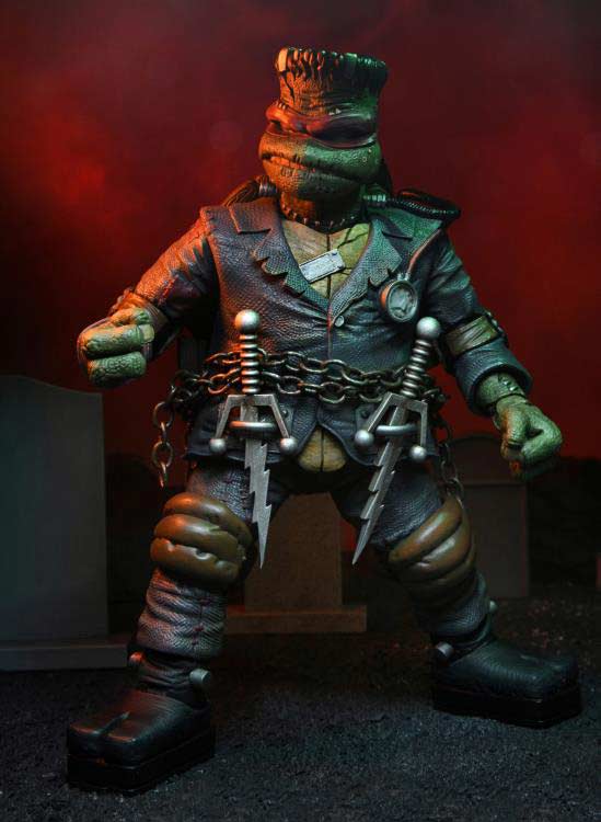 Teenage Mutant Ninja Turtle X Neca Monster Universe - Ultimate Raphael as Frankenstein's Monster Image_3