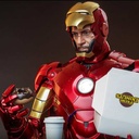 (PO) Quarter Scale QS021 - Iron Man 2 - Iron Man Mark IV with Suit-Up Gantry Image_1