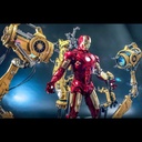 (PO) Quarter Scale QS021 - Iron Man 2 - Iron Man Mark IV with Suit-Up Gantry Image_7