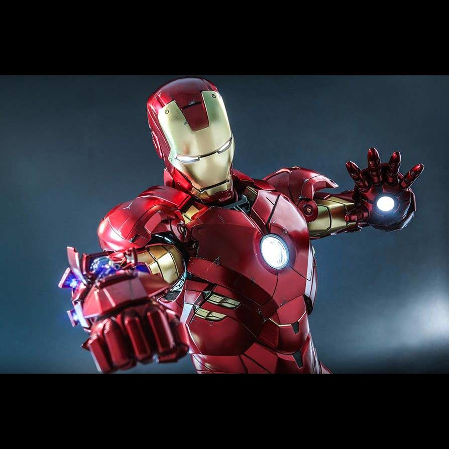 (PO) Quarter Scale QS021 - Iron Man 2 - Iron Man Mark IV with Suit-Up Gantry Image_19